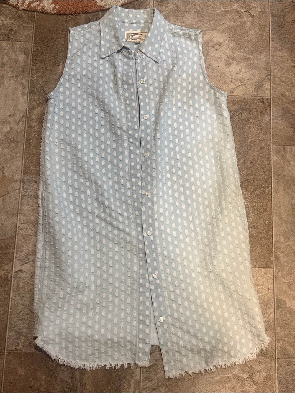 CURRENT/ELLIOTT The Sage Button dress